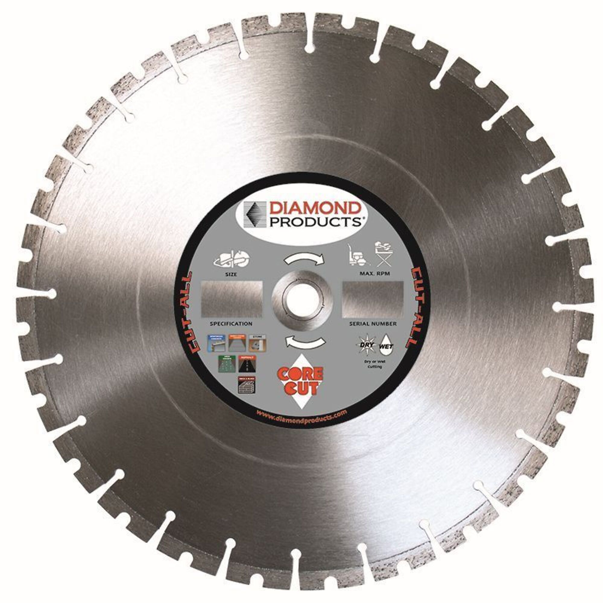 Diamond Cut-All Multi-Purpose High Speed Blade — 18in. x 0.125in. x 1in., Model# 86709